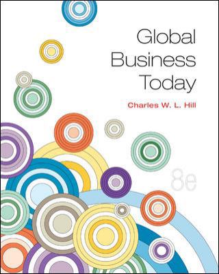 Global Business Today 0078112621 Book Cover