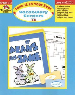 Vocabulary Centers, Grades 1-2 1596731486 Book Cover