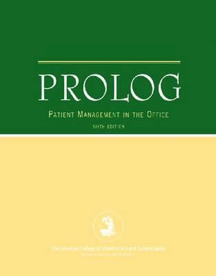 PROLOG: Patient Management in Office Pkg 1934984000 Book Cover