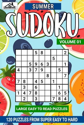Summer Sudoku Super Easy to Hard: Volume 01 B0CZF12DHF Book Cover