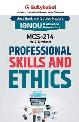 MCS-214 Professional Skills and Ethics 9391544231 Book Cover