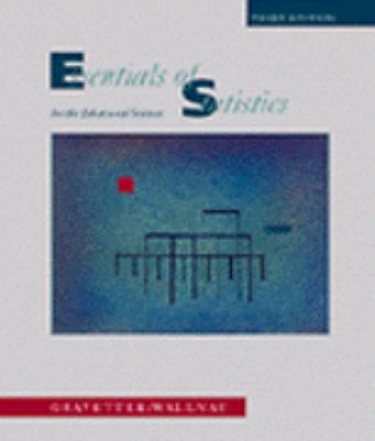Essentials of Statistics for the Behavioral Sci... 0534357806 Book Cover