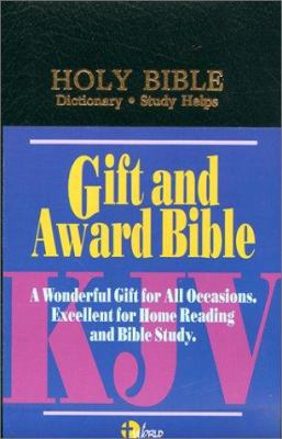 Gift and Award Bible-KJV 0529076527 Book Cover