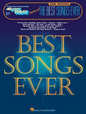 More of the Best Songs Ever: E-Z Play Today Vol... 0634018272 Book Cover