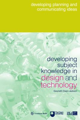 Developing Subject Knowledge in Design and Tech... 1858562449 Book Cover