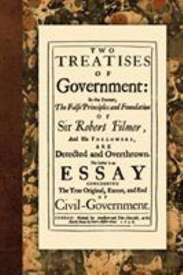 Two Treatises of Government 1616190345 Book Cover