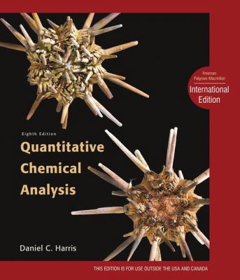 Quantitative Chemical Analysis 1429239891 Book Cover