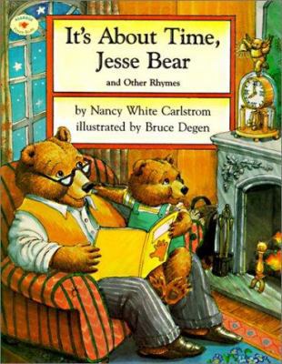 It's about Time Jesse Bear 0613081005 Book Cover