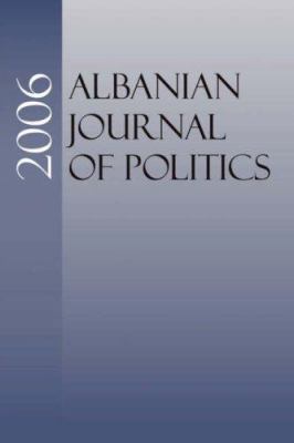 Albanian Journal of Politics 2006 0977666263 Book Cover