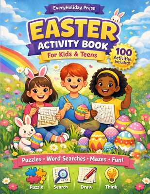 Spring Easter Activity Book for Kids & teens: P... 1945088710 Book Cover