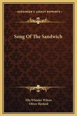 Song Of The Sandwich 1169184383 Book Cover