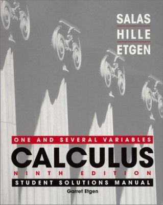 Calculus: One and Several Variables, Student So... 0471275212 Book Cover