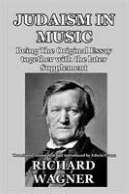 Paperback Judaism in Music: Being The Original Essay together with the later Supplement Book