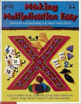 Making Multiplication Easy: Strategies for Mast... 0590491407 Book Cover