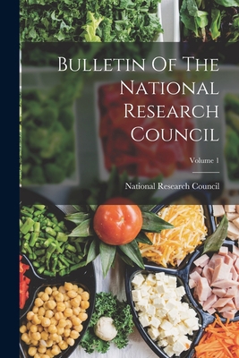 Bulletin Of The National Research Council; Volu... 1016626215 Book Cover