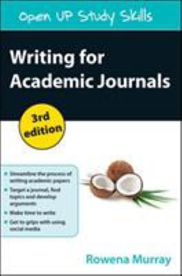 Writing for Academic Journals 033526302X Book Cover