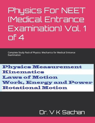 Physics For NEET (Medical Entrance Examination)... B086PNYWHW Book Cover