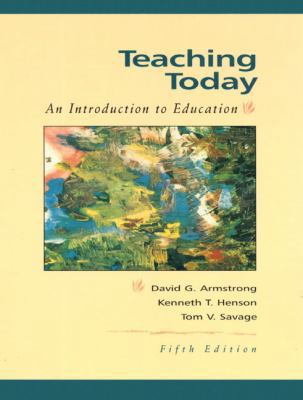 Teaching Today: An Introduction to Education 0133821773 Book Cover