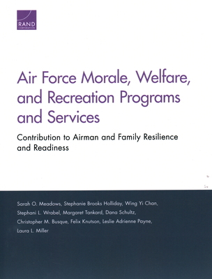 Air Force Morale, Welfare, and Recreation Progr... 1977402828 Book Cover