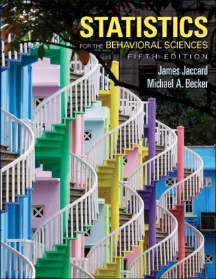 Statistics for the Behavioral Sciences [With CD... 0534634036 Book Cover