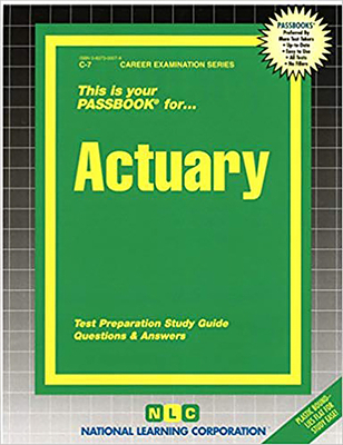 Actuary 083730007X Book Cover