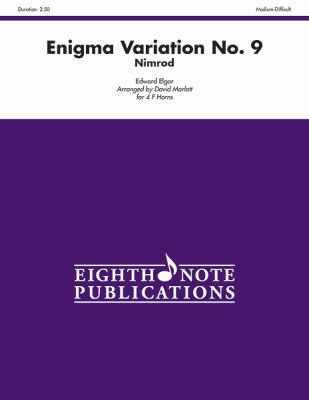 Enigma Variation No. 9: Nimrod, Score & Parts 1554737893 Book Cover