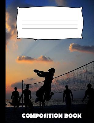 Composition Book: Volleyball Composition Notebo... 1073448509 Book Cover