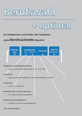 Berufswahl optimal [German] 381921075X Book Cover