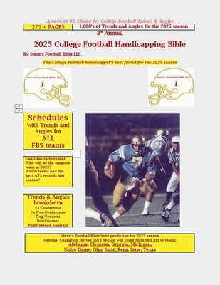 2025 College Football Handicapping Bible B0FBRCYY2T Book Cover