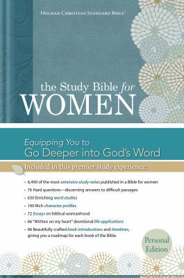 The Study Bible for Women: HCSB Personal Size E... 143360759X Book Cover