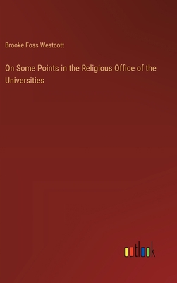 On Some Points in the Religious Office of the U... 3368179799 Book Cover