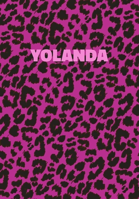 Yolanda: Personalized Pink Leopard Print Notebo... 1672805724 Book Cover