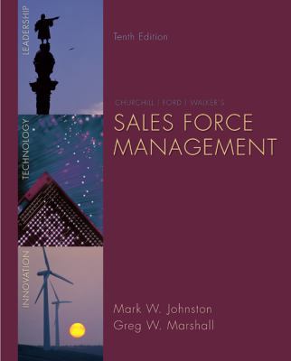 Sales Force Management 0073404853 Book Cover