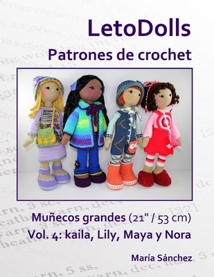 LetoDolls Patrones de crochet Muñecos grandes (... [Spanish]            Book Cover