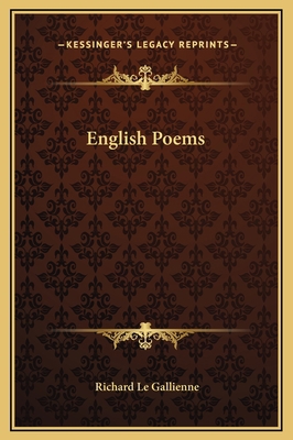 English Poems 1169233872 Book Cover