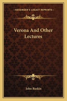 Verona And Other Lectures 1162756799 Book Cover