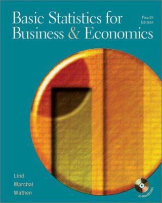 Basic Statistics for Business and Economics (Mc... 0072471042 Book Cover
