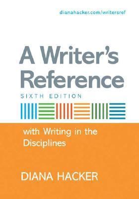 A Writer's Reference with Writing in the Discip... 031247167X Book Cover
