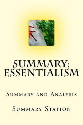Paperback Essentialism : Summary and Analysis Book