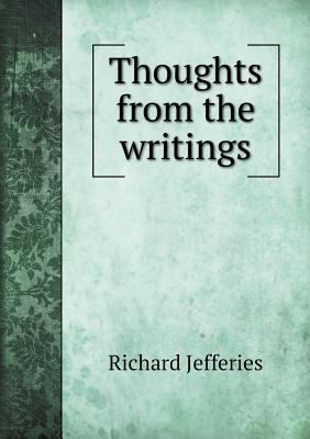 Thoughts from the writings 5518675402 Book Cover