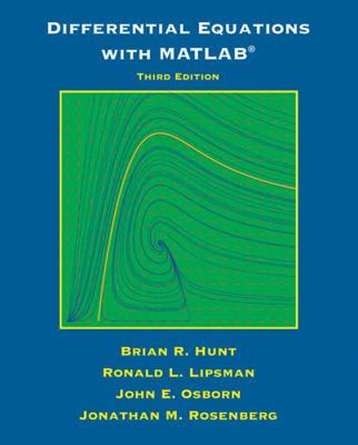 Differential Equations with MATLAB 1118376803 Book Cover