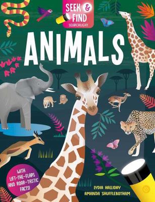 Seek and Find Animals 1801054932 Book Cover