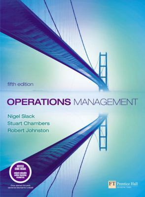 Operations Management + Companion Website + Gra... 140584700X Book Cover