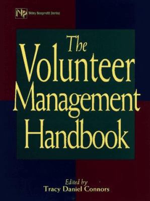 The Volunteer Management Handbook 0471106372 Book Cover