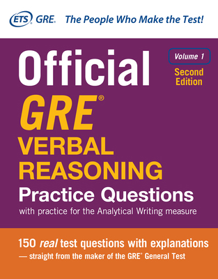Official GRE Verbal Reasoning Practice Question... 1259863484 Book Cover