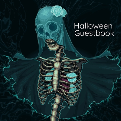 Halloween Guestbook: Gothic Wedding Guest Book ... 3749755884 Book Cover