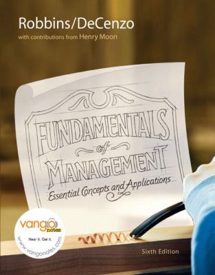 Fundamentals of Management: Essential Concepts ... 0136007104 Book Cover