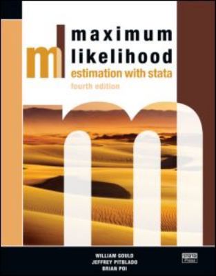 Maximum Likelihood Estimation with Stata 1597180785 Book Cover