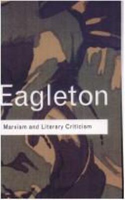 Marxism and Literary Criticism 0415285844 Book Cover
