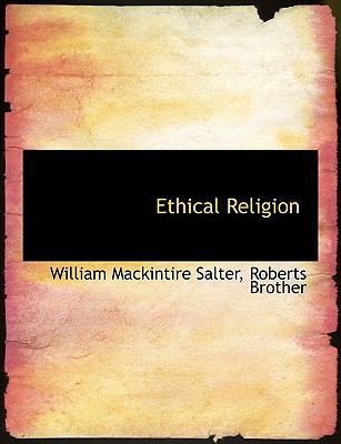 Ethical Religion 1140241737 Book Cover